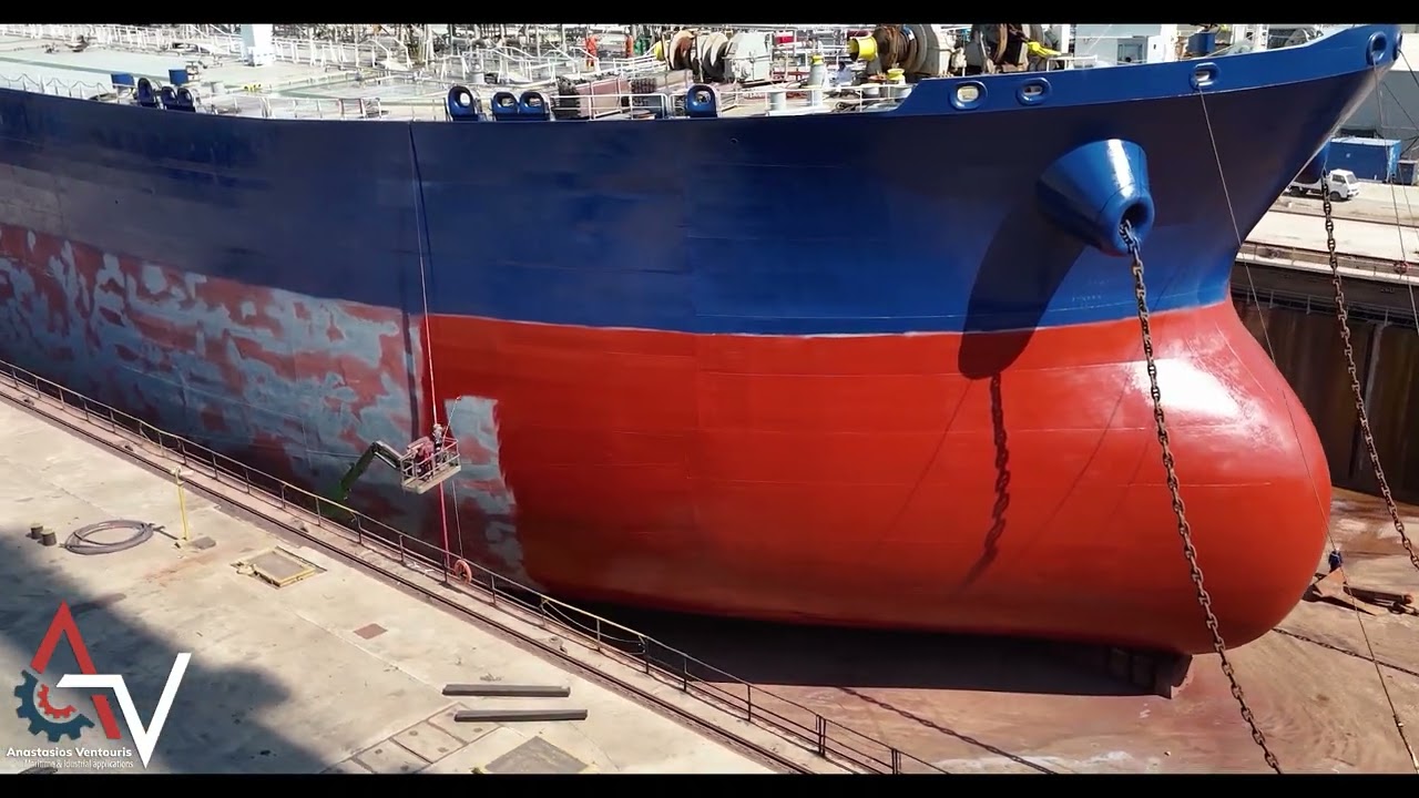 Video Thumbnail: Crude Oil Tanker “Matilda” – Completion of Painting Works